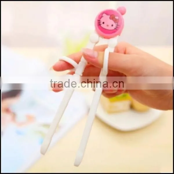 2015 Hot Sell Cartoon Food Grade Plastic Chopsticks for Kids Supplier in China,foode Grade Plastic Chopsticks Supplier photo-2