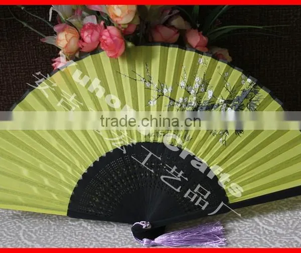 Chinese Style Bamboo Fabric Fan photo-5