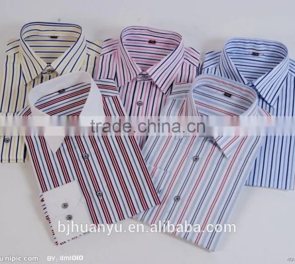 Twill Pontied T/C Dress Shirt for Men 2015 photo-2