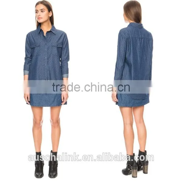 Hot Sale Ladies Classic Button up Casual Dance Shirt Cheap Price photo-5