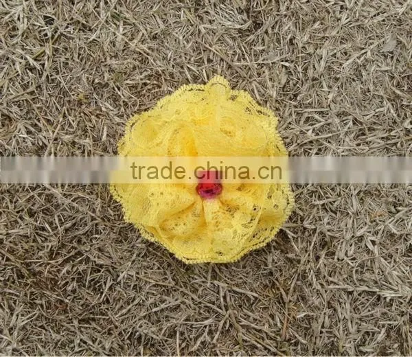 Hot Sale Plastic Crystal Flower Headband for Sale photo-5