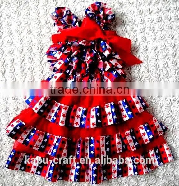 Girls Ruffle Dress Baby Clothes Online photo-3