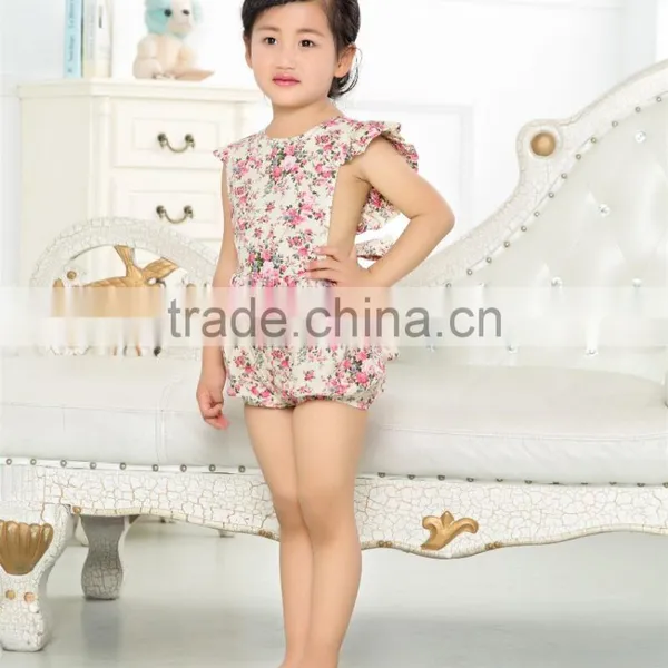 Summer Girl Clothing Bab Bodysuits Leopard Romper photo-5