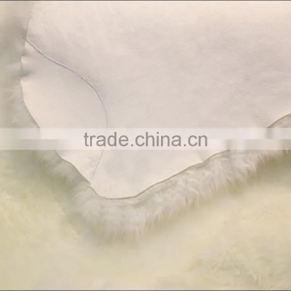 CX-D-120 Genuine Sheep Fur Thick Wholesale Custom Shaggy Floor Carpet photo-3
