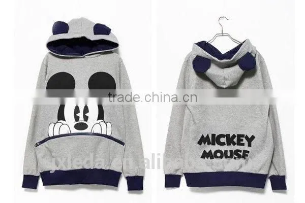 Cartoom Mickey Pullover Hoodies for Woman photo-3