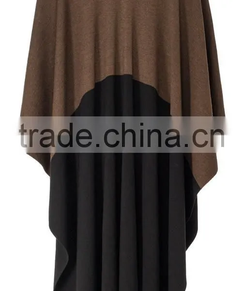 Womens Wool Poncho and Shawls Knit Poncho Sweater for Women photo-5