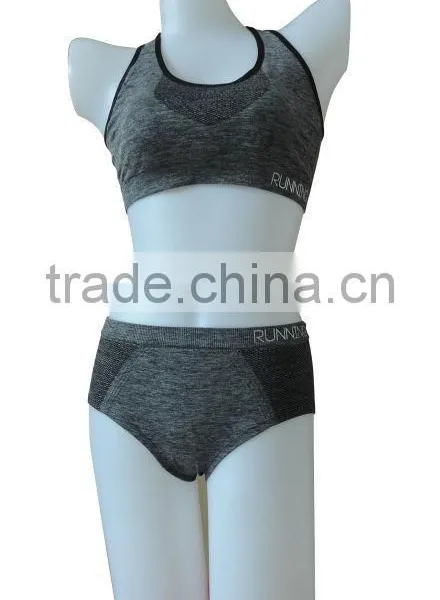 New Style Seamless Woman Underwear Ladies Sport Bra & Panty photo-2
