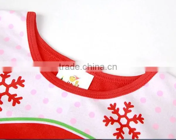 Snowman Princess Girls Suit Pajamas photo-4
