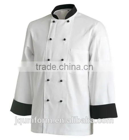 China High Quality White Black Men's Chef Uniforms, Kitchen Uniforms , Cooking Uniforms photo-5