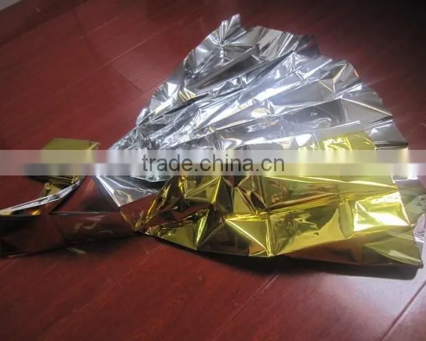 First Aid Use Foil Silver Gold Thermal Disposable Medical Emergency Blanket photo-4