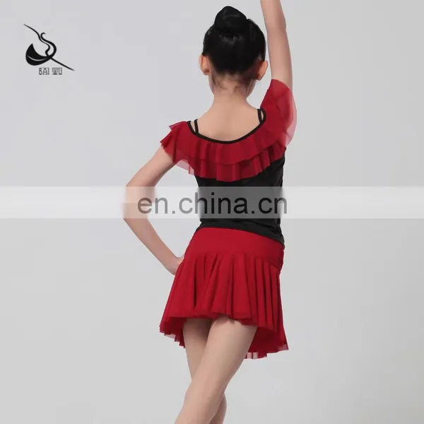 One Set Latin Dance Costume photo-2