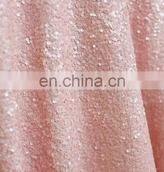 Charming Design Baby Pink Table Sequin Runner photo-5