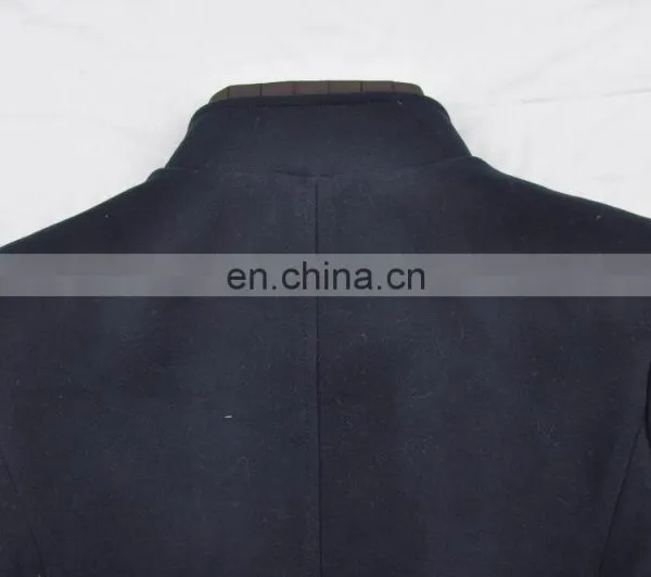 2015 Lastest Fashion Mens Double Brest Handsome Thick Wool Garment photo-6