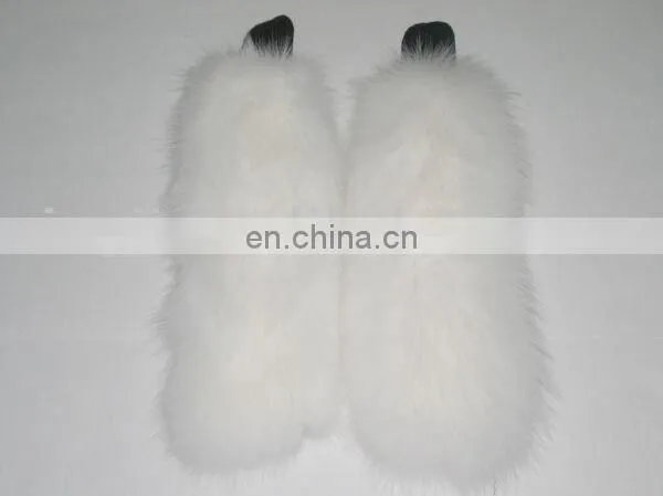 Detachable Shadow Fox Fur Sleeves