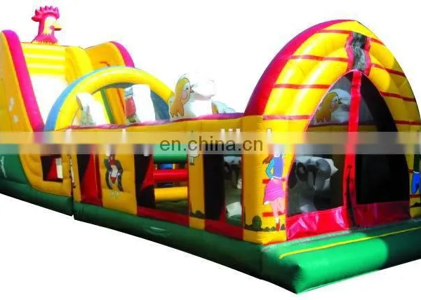 Outdoor and New PVC Commercial Inflatable Obstacle for Kids photo-6
