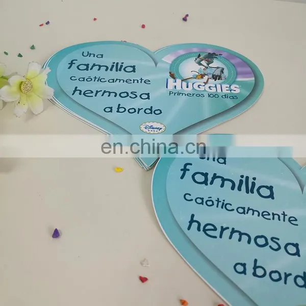 Custom Heart Shape Adhesive Label PVC Stickers Colorful Cartoon Sticker photo-5