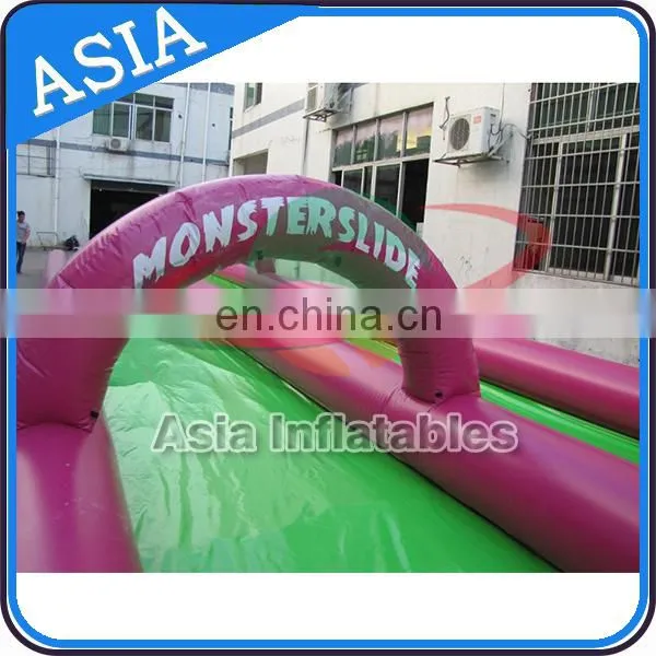 Summer Fun Water Slide City / Giant Inflatable Water Slide For Big Party On Street photo-2
