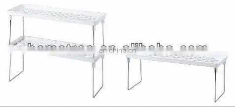 rectangle plastic stacking rack