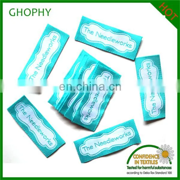 Wholesale Custom Satin Woven Clothing Label for Tshirt photo-4