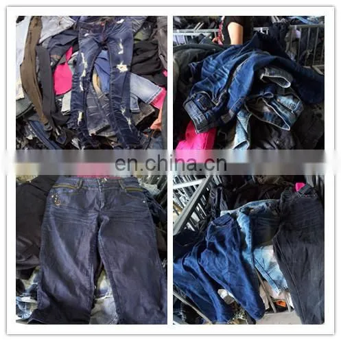 Used Clothing Italy Men Jeans Pants Returned Clothing photo-2
