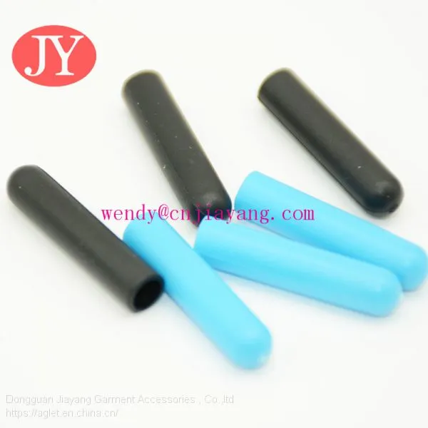 Jiayang ABS-полосатые цветные белые наконечники на шнурки из ABS