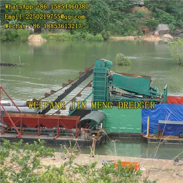 Gold Mining Dredger Longer Life 50m³/h , 80m³/h photo-2