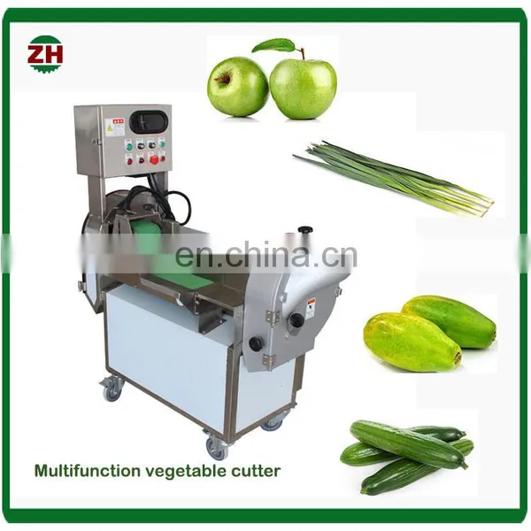 Garlic Leek Green Vegetable Cutter Potato Apple Lemon Cutting Machine photo-5
