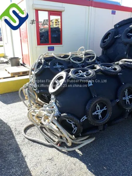 D2.5mL3.5m Ship Marine Floating Fender to Lithuania photo-4