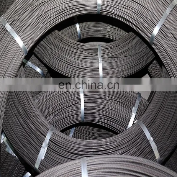 4mm 4.8mm 5mm 6mm 7mm 8mm High Tensioned Spiral Surface Low Relaxation 1860mpa pc Steel Wire photo-2