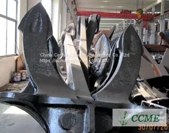 Marine Mooring Casting Hall Anchor AC-14 Ship Anchor photo-4