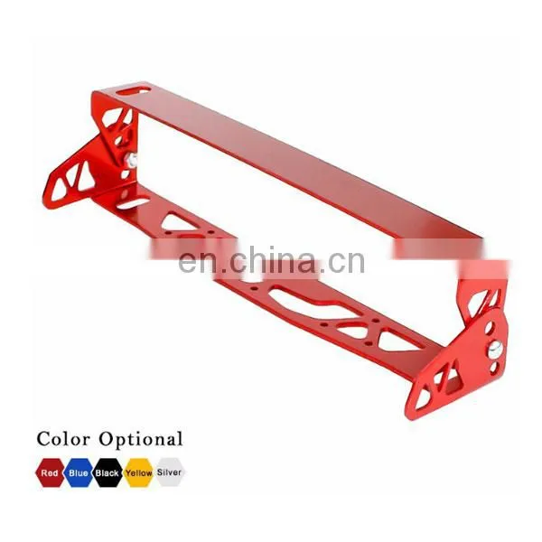 Car Universal Aluminum Alloy Licence Plate Frame, Colorful Aluminum Plate Frame Type European Style License Plate Frame photo-5