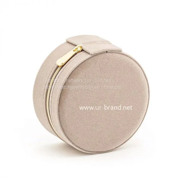 Factory Customized Plastic Small Round Beautiful Gift Jewelry Box Unique Jewelry Box for Rings Bangle Necklace photo-4