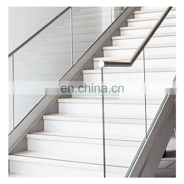Top Manufacturer Stair Handrail Aluminum Base Shoe Glass Railing With High Quality photo-3