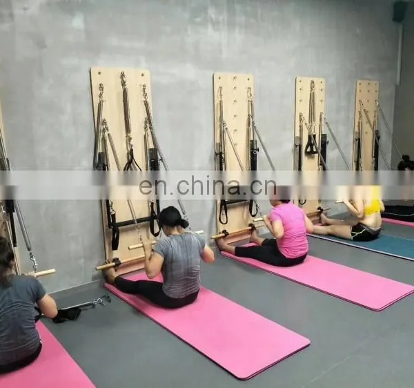 High Quality With Low Price Pilates Reformer Wall Unit Spring Board Wood Power Spring Tower SRP30 photo-4