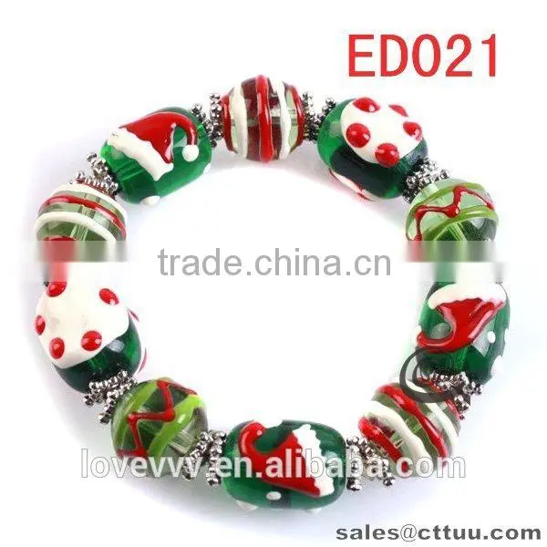 HAPPY NEW YEAR Best Gift Bulk Christmas Bracelets ED019 photo-3