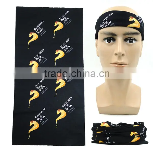 Sublimation Printing Produce Polyester Fabric Seamless Sweat Absorb Yoga Headband Quality Choice photo-3