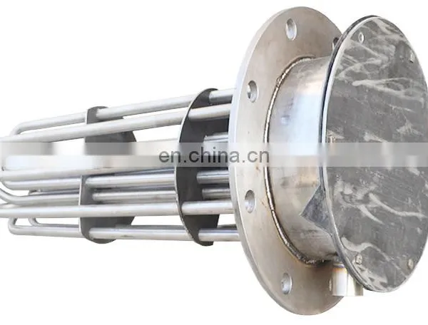 Stainless Steel Industrial Flanged Water Electric Immersion Heater Explosion Proof photo-3