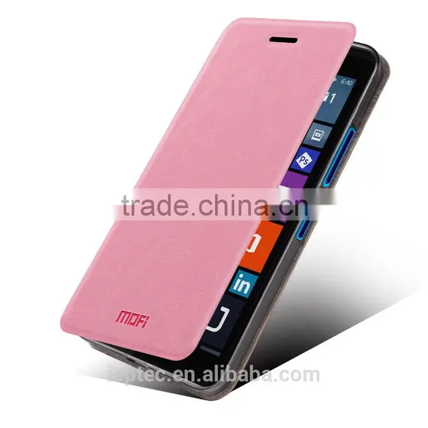 MOFi Retro PU Leather Mobile Phone Flip Cover Cases for Microsoft Lumia 640 XL, Microsoft RM-1096 photo-5