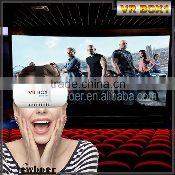 Hot Selling High Quality Real Virtual Cardboard Virtual Reality 3D VR Box Glasses photo-2