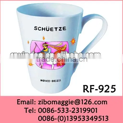 12oz Wholesale Zibo Manufactured New Style Porcelain Promtoion Floating Mug