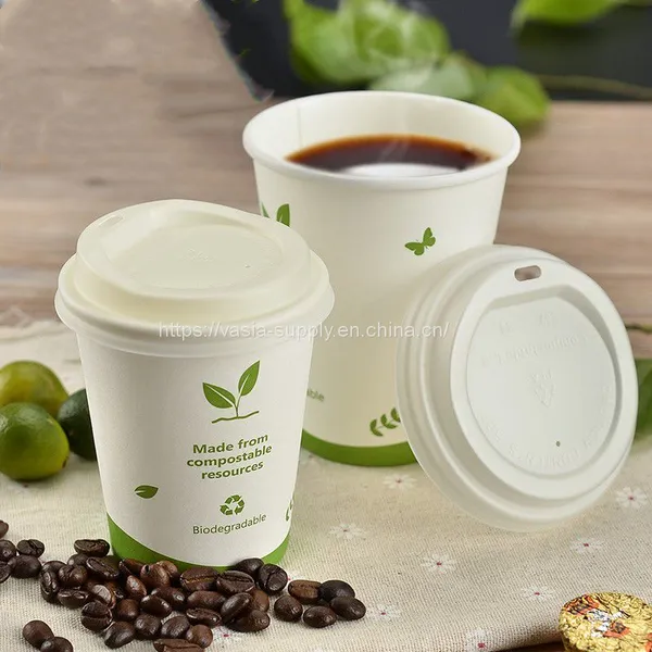 Biodegradable Cup Lids Disposable Coffee Cups Lids Biodegradable Coffee Cup Lids