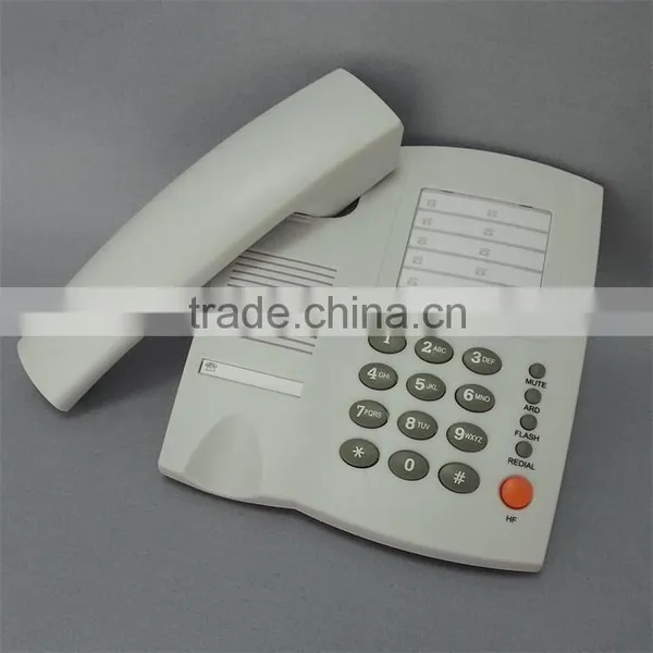 Vintage Design White Color Black Color Fixed Line Office or Home Telephone photo-2