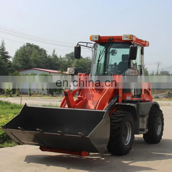 High Quality High Effectiveness Cargador Pequeno Mini Cargador Diesel 1200kg Wheel Loader ZL12 With ce for Sale photo-5