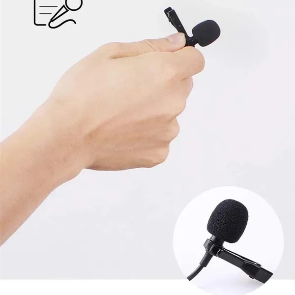 Best Selling Product Condenser Microphone Clip on Lavalier Microphone for Iphone photo-5