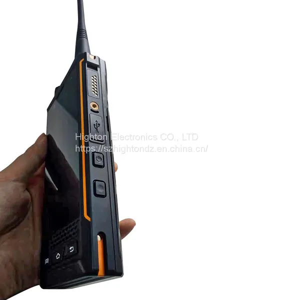 HiDON Factory Price 4.0 Inch Octa-Core 4G IP68 Navigation Speaker NFC PTT Truly Industrial-Grade 4W DMR Phone Mini Rugged Phones photo-2