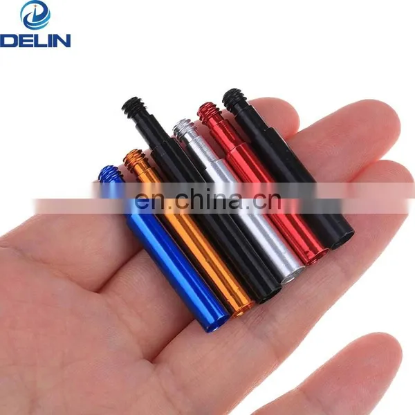 Aluminum Alloy Anodized F/V Extension for Fixed Road Bike Rims Presta Valve Extender photo-4