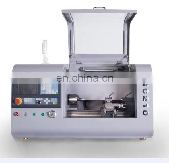 Parallel Lathe CNC210 Mini CNC Lathe for Hobby and School Training photo-3