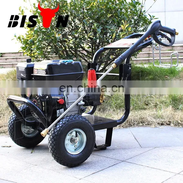 BISON China 200 Bar 2900 Psi Self Priming Car Washer High Pressure Washer With Foam Gum