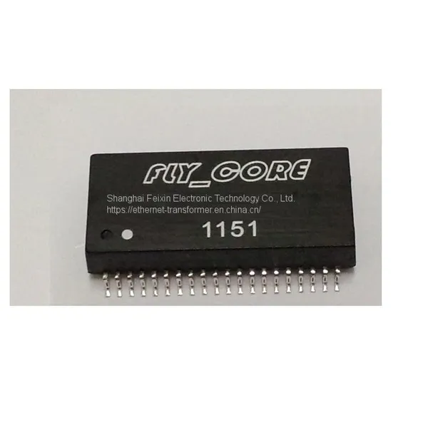 S16116G - Single-port 100Mbps Ultra-Thin Network Transformer - SMD 16-pin - For Network Communication