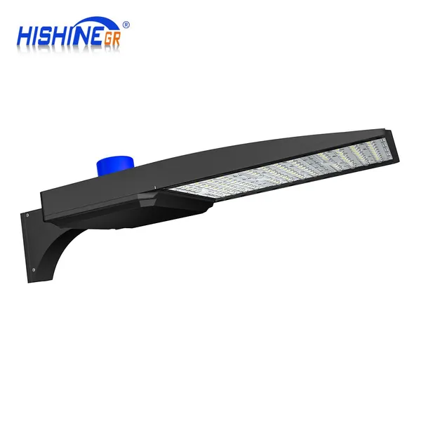 Hishine American Shoebox Light 100w 200w 300w American Street Light Basketball Street Garden Parking Lot LED Street Light photo-5